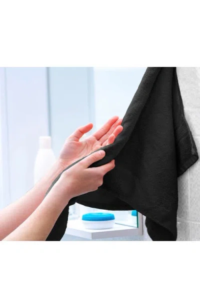 Martex Ringspun 6-piece Towel Set In Black