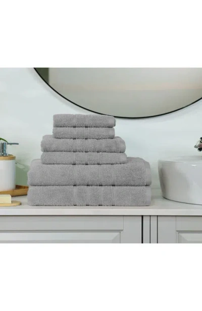 Martex Ultimate 6-piece Towel Set In Gray
