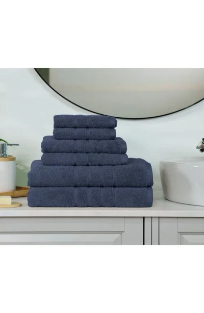 Martex Ultimate 6-piece Towel Set In Blue