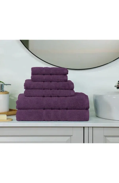 Martex Ultimate 6-piece Towel Set In Purple
