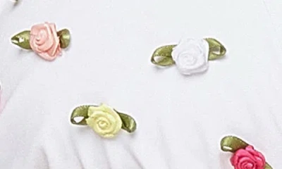 L*space Lspace Rosette Bikini Top In White