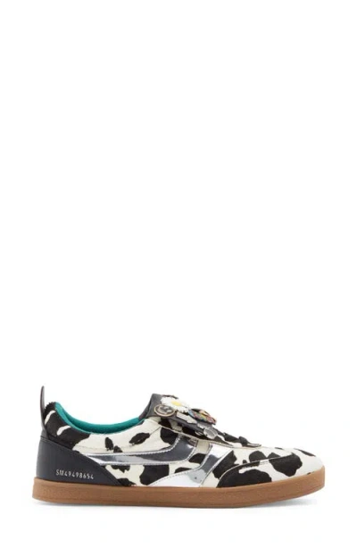 Steve Madden Wyatt Calf Hair Sneaker In Animal Print