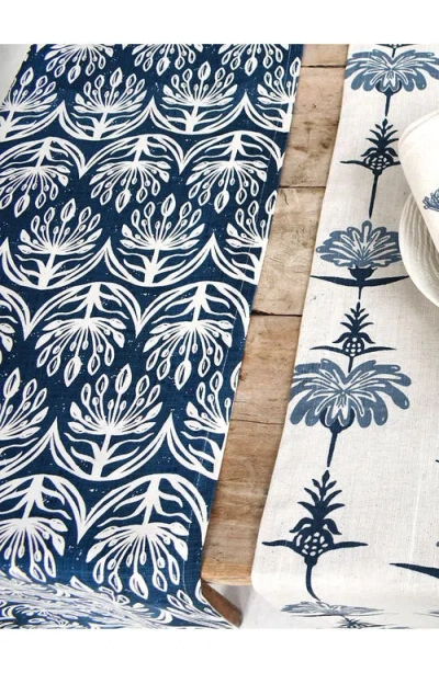 French Home Botanical Table Runner In Multi