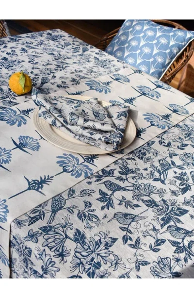 French Home Honeysuckle Botanical Tablecloth In Multi
