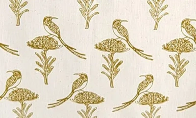 French Home Sugar Bird Table Runner In Multi