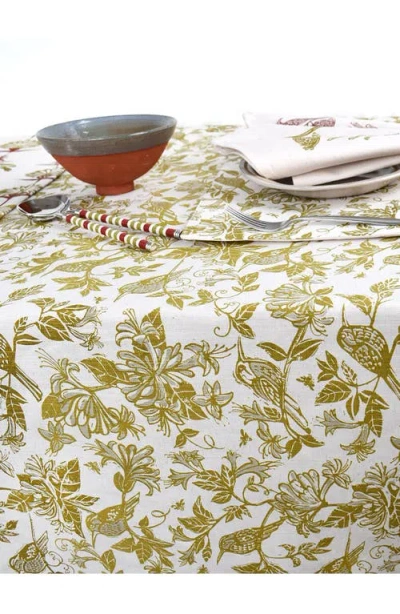 French Home Honeysuckle Botanical Tablecloth In Multi