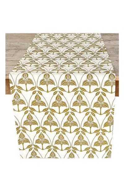 French Home Orchid Table Runner In Multi