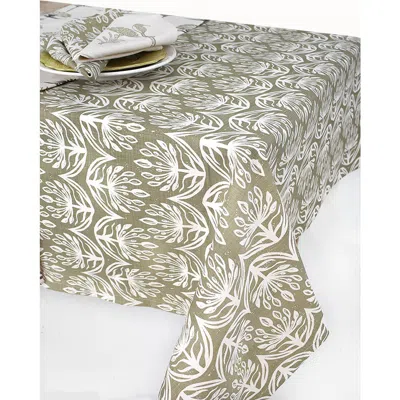 French Home Botanical Tablecloth In Multi
