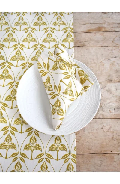 French Home Orchid Table Runner In Multi