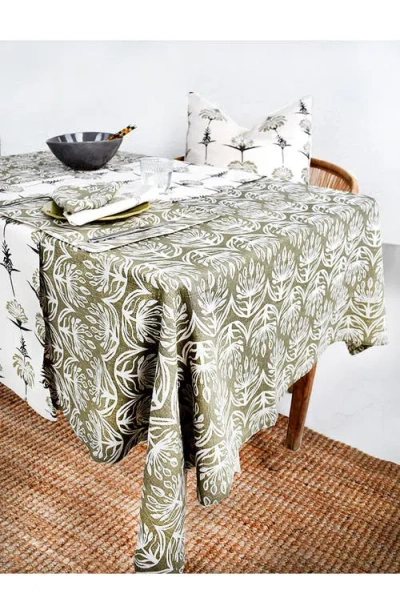 French Home Botanical Tablecloth In Multi