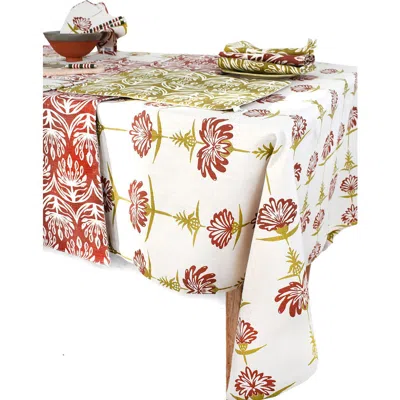 French Home Tropical Garden Tablecloth In Multi