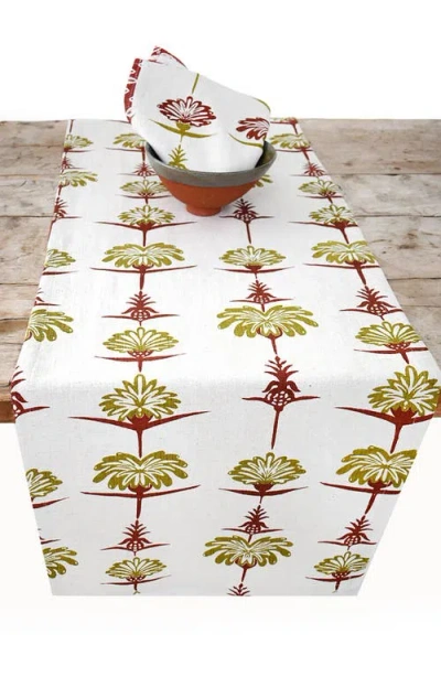 French Home Tropical Garden Table Runner In Multi