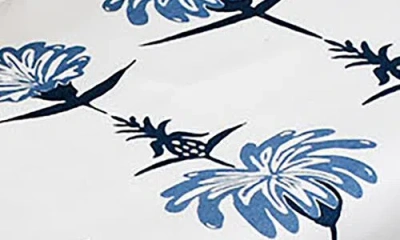 French Home Tropical Garden Tablecloth In Blue