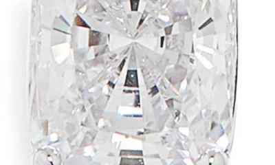 Nadri Rae Cubic Zirconia Linear Drop Earrings In Silver