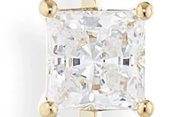 Nadri Cubic Zirconia Linear Earrings In Gold
