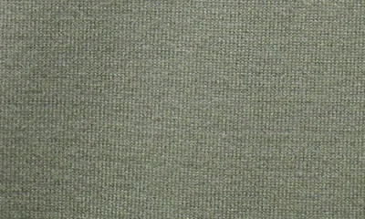 Spring + Mercer Ottoman Accent Short Sleeve Half-zip Sweater In Green