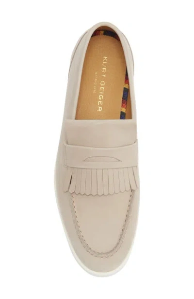 Kurt Geiger London Julian Kiltie Loafer In Neutral