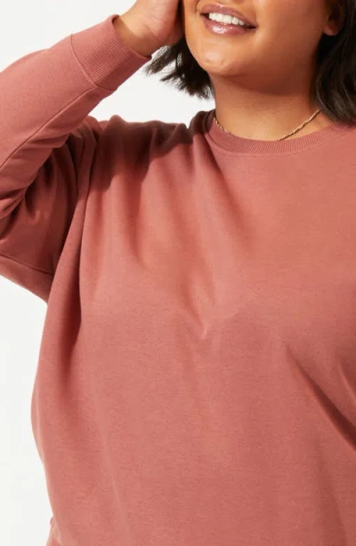 Threads 4 Thought Invincible Fleece Sweatshirt In Brown