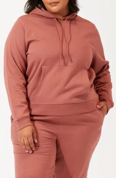 Threads 4 Thought Invincible Fleece Hoodie In Brown