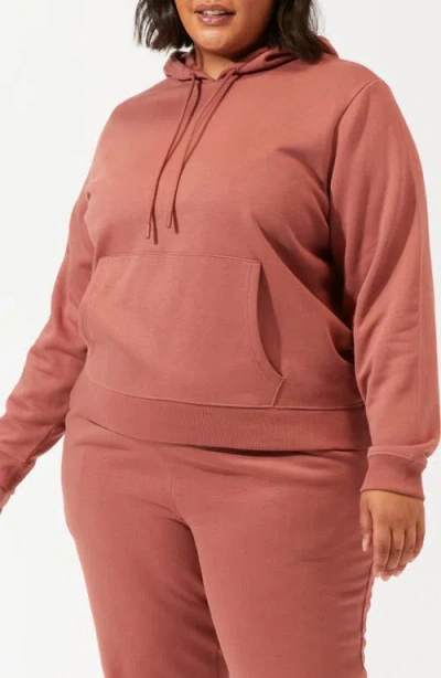 Threads 4 Thought Invincible Fleece Hoodie In Brown