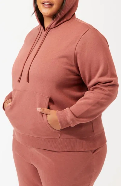 Threads 4 Thought Invincible Fleece Hoodie In Brown