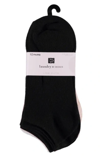 Laundry By Shelli Segal 10-pack Assorted Ankle Socks In Multi
