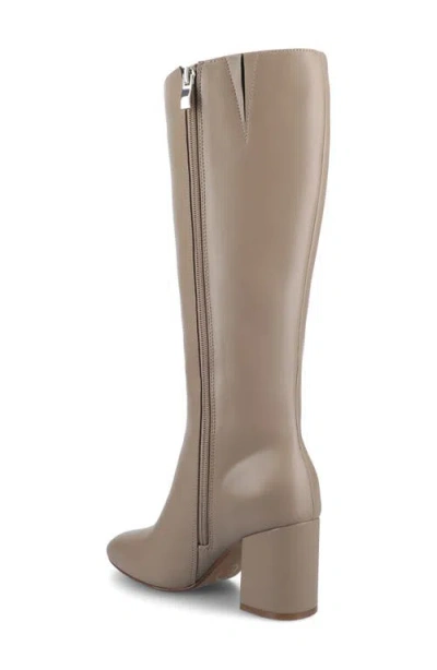 Journee Collection Journee Women's Ameylia Wide Calf Boots In Animal Print