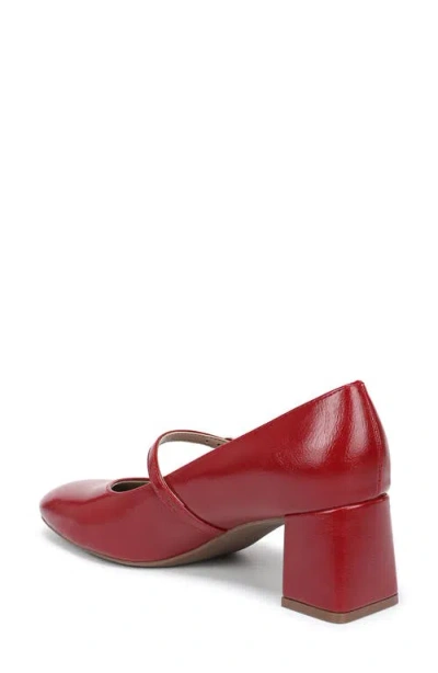 Naturalizer Women's Dancing Mary-jane Block-heel Pumps In Red