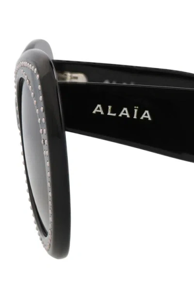 Alaïa Cat Eye-frame Recycled Acetate Sunglasses In Black