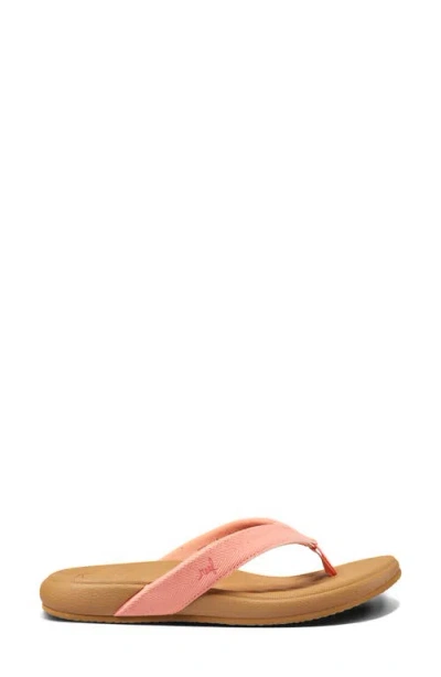 Reef Cushion Harmony Flip Flop In Orange