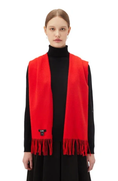 Gobi Mongolian Cashmere Cashmere Fringed Scarf