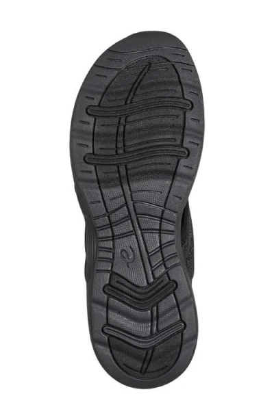 Easy Spirit Women's Traciee Lightweight Flat Easy-on Sandals In Black