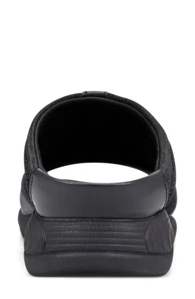 Easy Spirit Women's Traciee Lightweight Flat Easy-on Sandals In Black