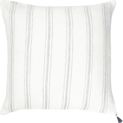 Anaya Linen Pillow With Down Alternative Insert In Multi