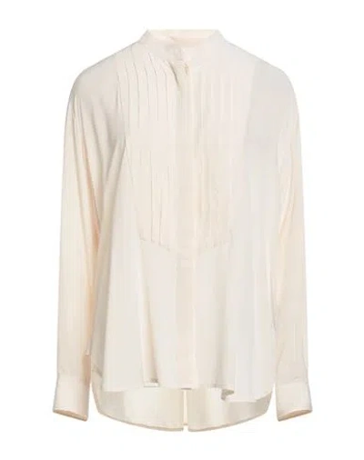 Isabel Marant Woman Shirt Ivory Size 10 Viscose In White