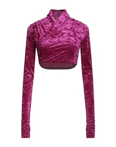 The Andamane Woman Top Mauve Size 6 Polyamide, Elastane In Pink