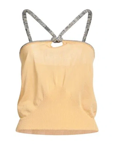 Sita Murt / Woman Top Apricot Size Xl Viscose, Polyamide In Orange