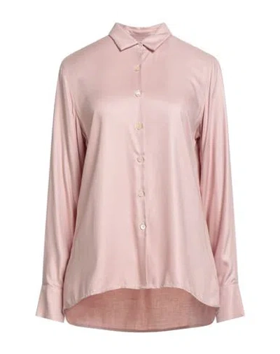 Robert Friedman Woman Shirt Pink Size M Viscose In Pink