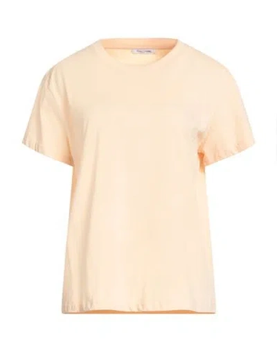 Patrizia Pepe Woman T-shirt Apricot Size 2 Cotton In Neutral