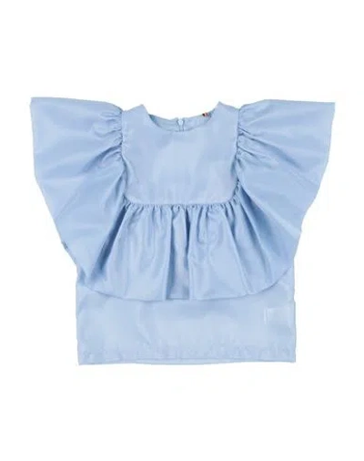 Caroline Bosmans Toddler Girl Top Light Blue Size 6 Polyester In Blue