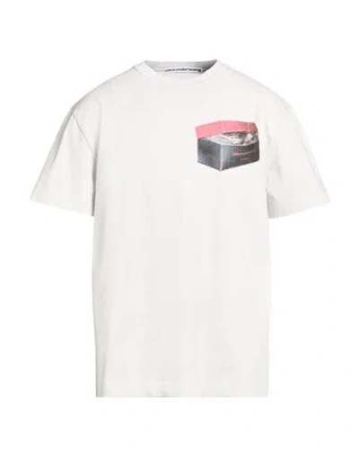 Alexander Wang Man T-shirt White Size M Cotton In White