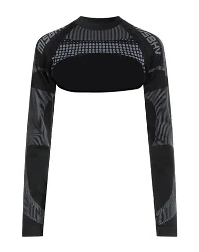 Misbhv Sport Woman Shrug Black Size Xxs Polyamide, Polyester, Elastane In Black