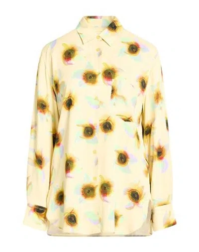 Ps By Paul Smith Ps Paul Smith Woman Shirt Yellow Size 4 Viscose In Yellow