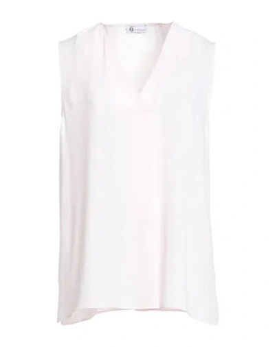 Diana Gallesi Woman Top Light Pink Size 14 Polyester In Pink