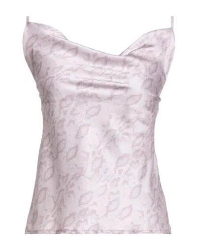 Yes Zee By Essenza Urban Chic Woman Top Light Pink Size Xl Polyester, Elastane In Pink