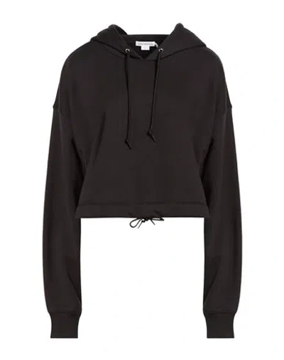 Good American Woman Sweatshirt Black Size Xl Cotton, Polyester In Black