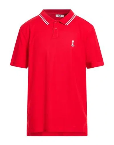Ice Iceberg Man Polo Shirt Red Size Xxl Cotton In Red