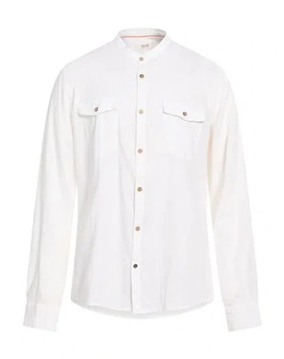 Yes Zee By Essenza Natural Feeling Man Shirt White Size Xxl Linen, Cotton In White