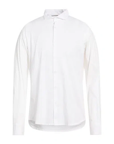 Yes Zee By Essenza Urban Man Shirt White Size Xxl Cotton, Elastane In White