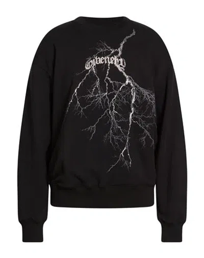 Givenchy Man Sweatshirt Black Size L Cotton In Black